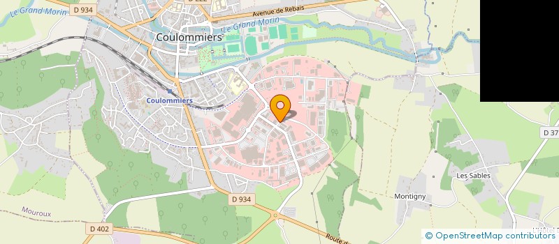localisation de l'entreprise SARL EST à COULOMMIERS