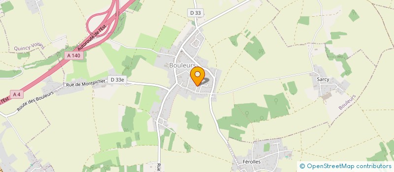 localisation de l'entreprise SARL EST ISOL à BOULEURS