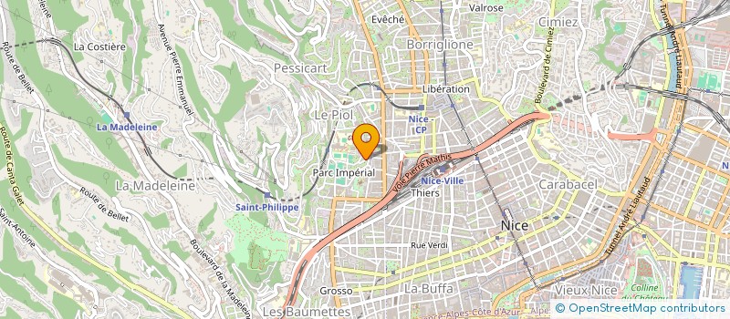 localisation de l'entreprise SARL ESTALEX à NICE
