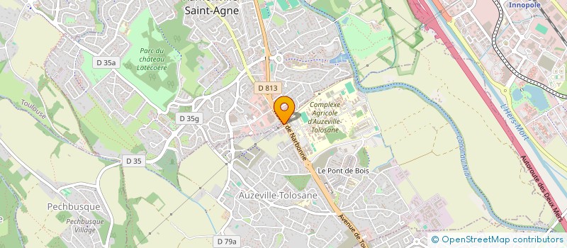 localisation de l'entreprise SARL ESTEOZ à AUZEVILLE-TOLOSANE
