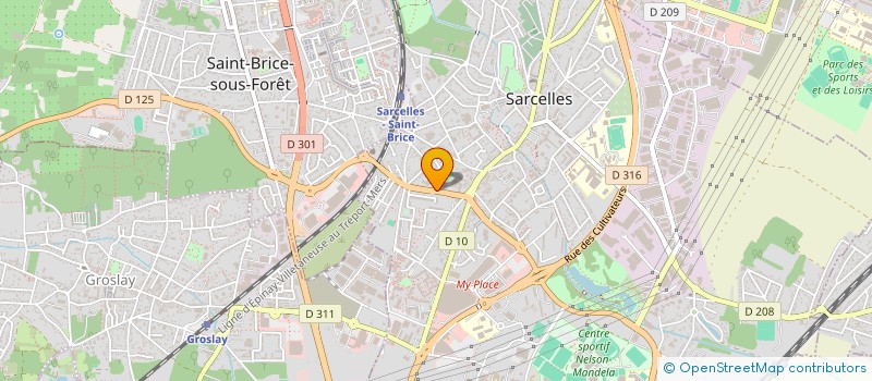 localisation de l'entreprise SARL ESTHER BABY à SARCELLES