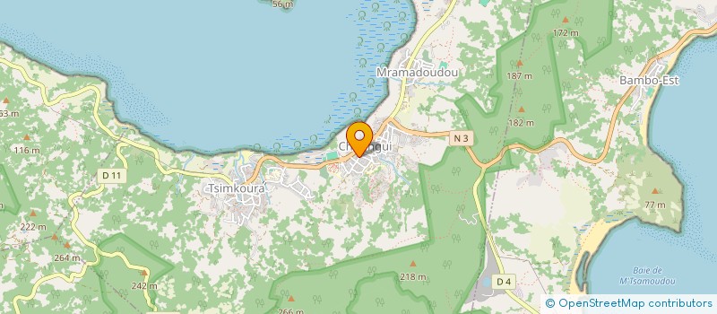 localisation de l'entreprise SARL ESTHETIQUE + à CHIRONGUI