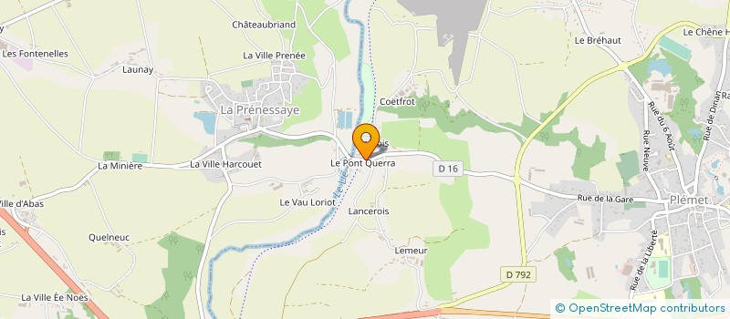 localisation de l'entreprise SARL ETA COURTEL à LOUDEAC