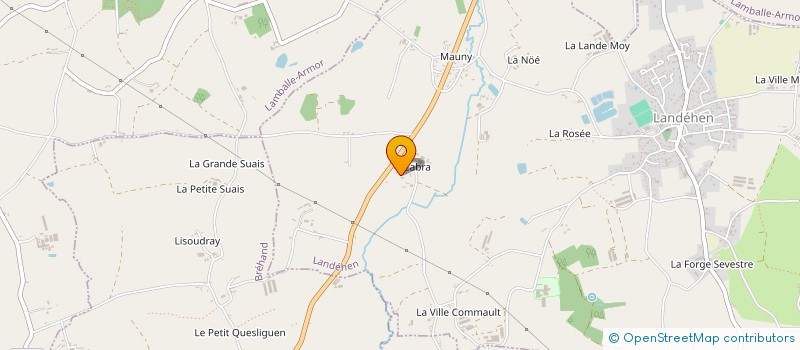 localisation de l'entreprise SARL ETA FLAGEUL à LANDEHEN