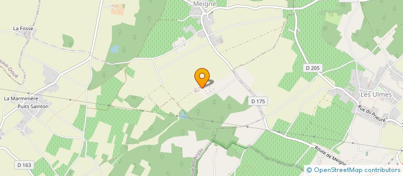 localisation de l'entreprise SARL ETA MARTIN à DOUE-EN-ANJOU
