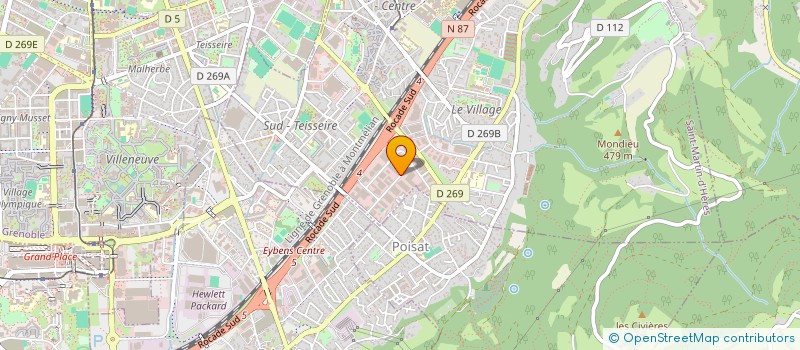 localisation de l'entreprise SARL ETABLISSEMENTRS FACQ à SAINT-MARTIN-D'HERES