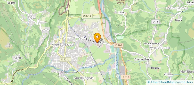 localisation de l'entreprise SARL ETABLISSEMENTS BEGARIES à ARGELES-GAZOST