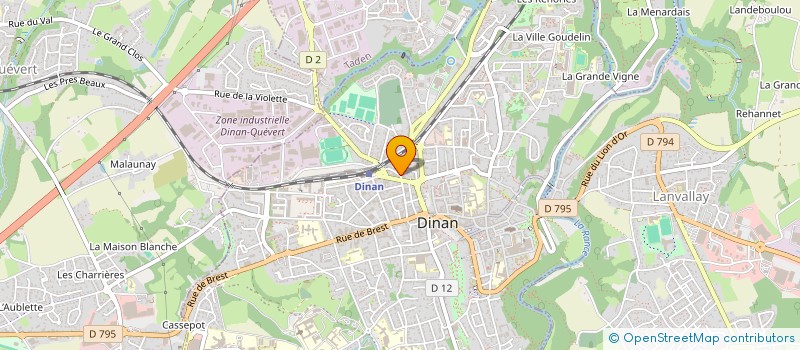 localisation de l'entreprise SARL ETABLISSEMENTS CHATELIER à DINAN