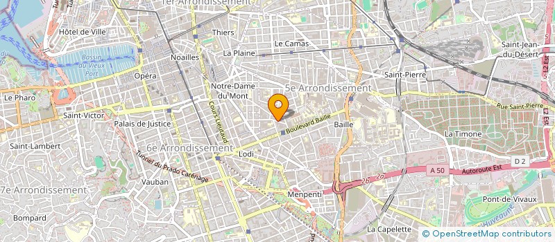 localisation de l'entreprise SARL ETABLISSEMENTS CHAVANNE à MARSEILLE