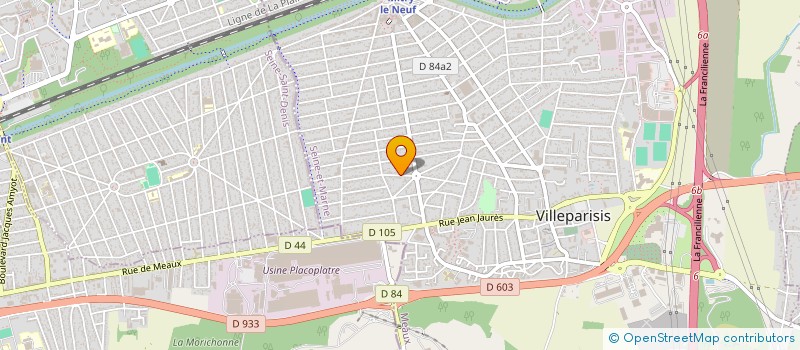localisation de l'entreprise SARL ETABLISSEMENTS DIMEO à VILLEPARISIS