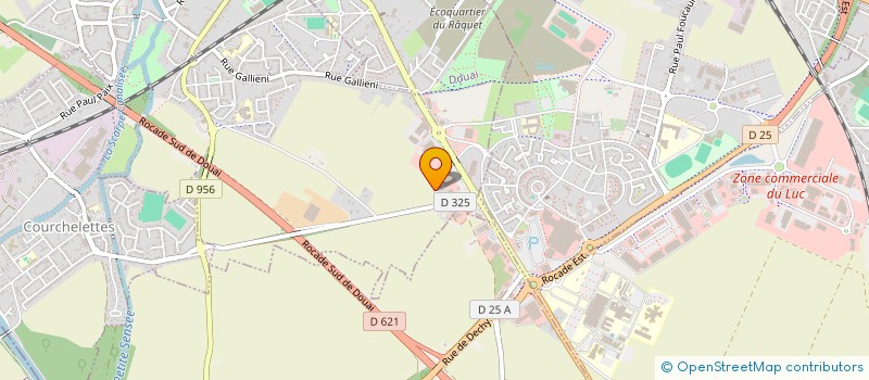 localisation de l'entreprise SARL ETABLISSEMENTS DUPONCHEL  LAMBRES-LEZ-DOUAI