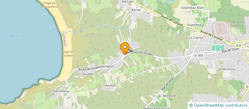 localisation de l'entreprise SARL ETABLISSEMENTS KERMEL à CROZON