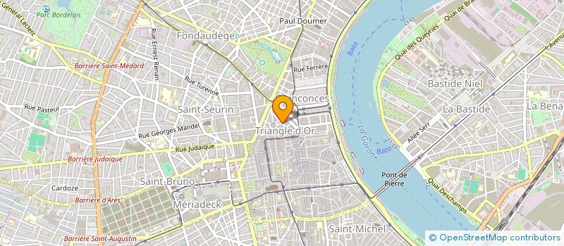 localisation de l'entreprise SARL ETABLISSEMENTS LE FRANT  BORDEAUX