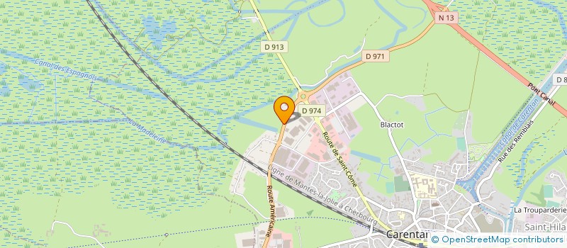 localisation de l'entreprise SARL ETABLISSEMENTS MALOISEL à CARENTAN-LES-MARAIS