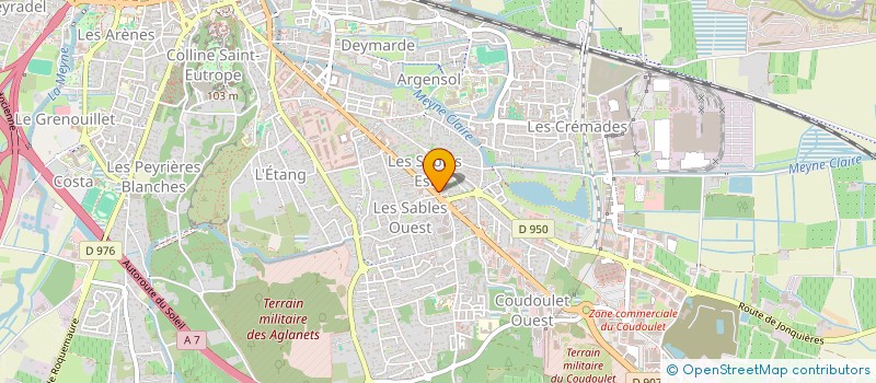 localisation de l'entreprise SARL ETABLISSEMENTS MELI à ORANGE