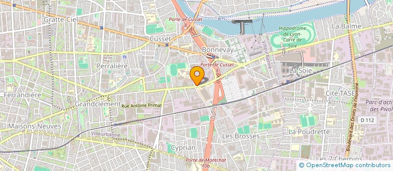 localisation de l'entreprise SARL ETABLISSEMENTS MILLION à VILLEURBANNE