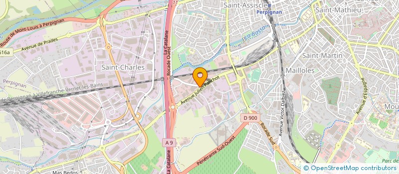localisation de l'entreprise SARL ETABLISSEMENTS PYRENEON à PERPIGNAN