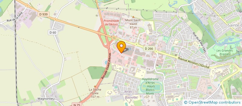 localisation de l'entreprise SARL ETABLISSEMENTS SORIANO à ARRAS