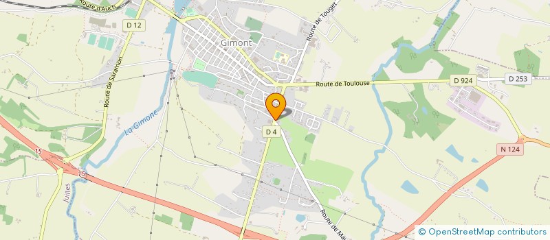 localisation de l'entreprise SARL ETABLISSEMENTS SOUMEILLAN à GIMONT