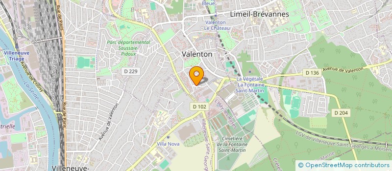 localisation de l'entreprise SARL ETANCH 52 à VALENTON