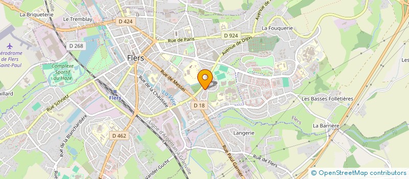 localisation de l'entreprise SARL ETANCHE PLUS à FLERS