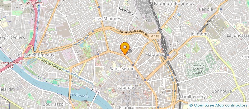 localisation de l'entreprise SARL ETANCHEITE TOULOUSAINE (SET) à TOULOUSE