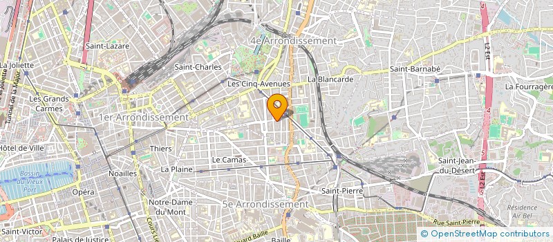 localisation de l'entreprise SARL ETB à MARSEILLE