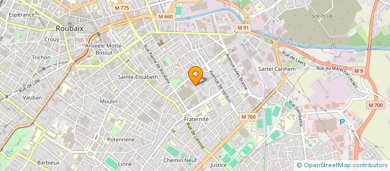 localisation de l'entreprise SARL ETB MAINTENANCE à ROUBAIX
