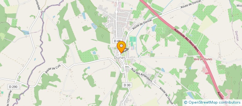 localisation de l'entreprise SARL ETCHEVERRI  DUNES