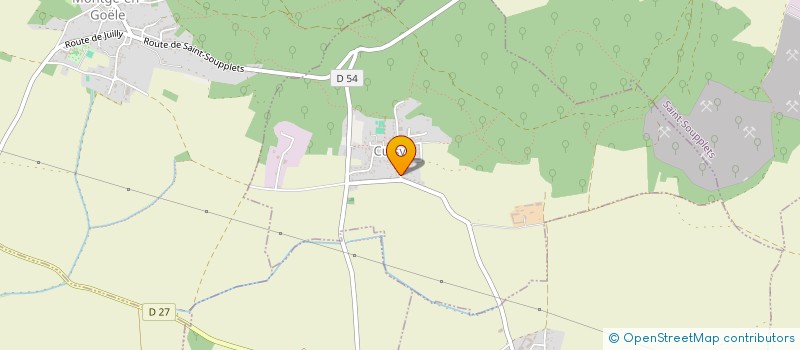 localisation de l'entreprise SARL ETG  CUISY