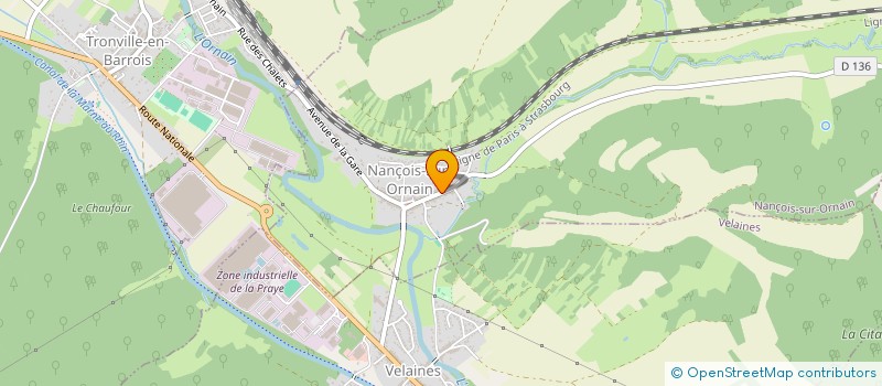 localisation de l'entreprise SARL ETIENNE à SAULVAUX