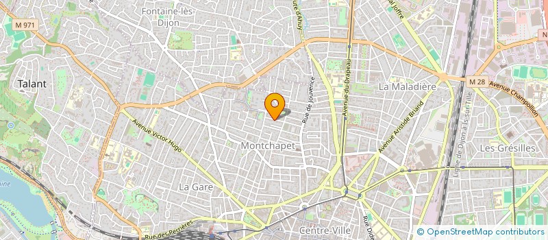 localisation de l'entreprise SARL ETIENNE DAL MOLIN à DIJON