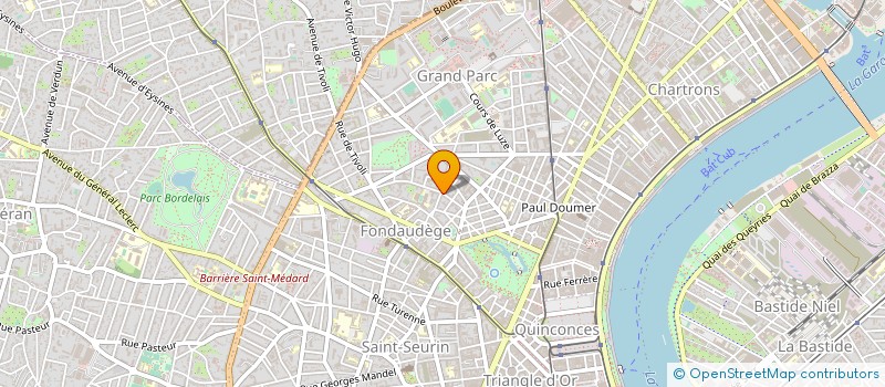 localisation de l'entreprise SARL ETIMO  BORDEAUX