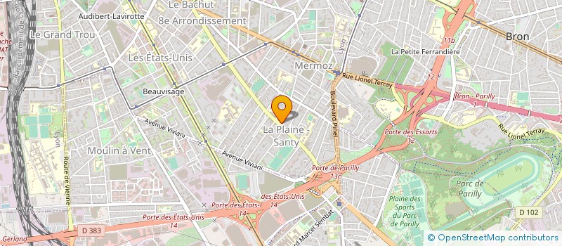 localisation de l'entreprise SARL ETINCELLE à LYON