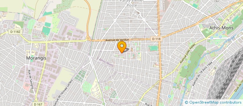 localisation de l'entreprise SARL ETMB  ATHIS-MONS