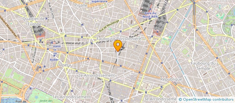 localisation de l'entreprise SARL ETOILE CONSTRUCTION  PARIS