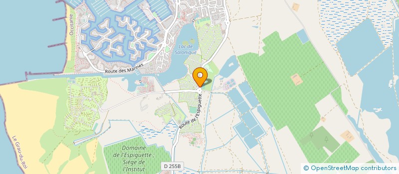 localisation de l'entreprise SARL ETOILE DE MARS  LE GRAU-DU-ROI