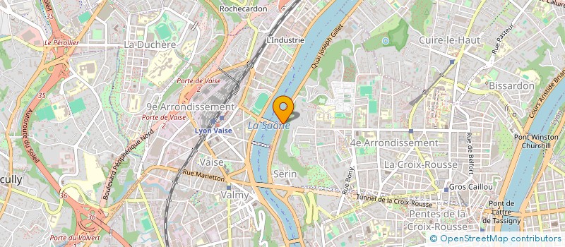 localisation de l'entreprise SARL ETOILE DE TIGZIRT  LYON