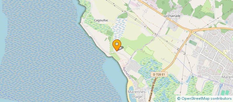 localisation de l'entreprise SARL ETOILE DU REPOS  BOURCEFRANC LE CHAPUS