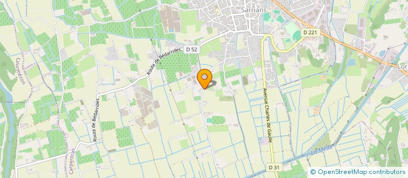 localisation de l'entreprise SARL ETS ADEL à SARRIANS