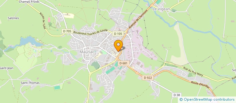localisation de l'entreprise SARL ETS AYGUESPARSES à CHALVIGNAC