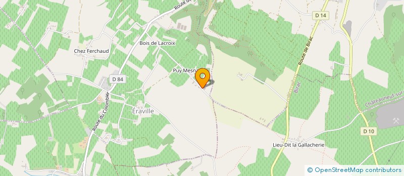 localisation de l'entreprise SARL ETS BANCHEREAU à BELLEVIGNE