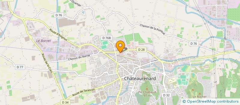 localisation de l'entreprise SARL ETS DECOURCELLE à CHATEAURENARD