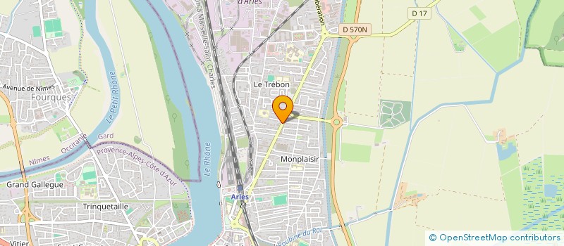 localisation de l'entreprise SARL ETS GUERMOUCHE  ARLES