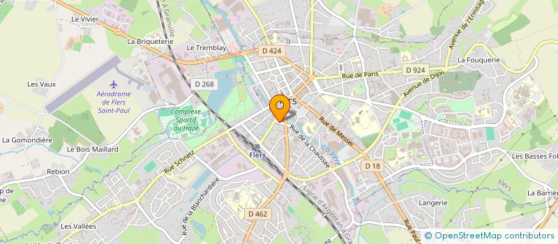 localisation de l'entreprise SARL ETS LAJOYE à FLERS