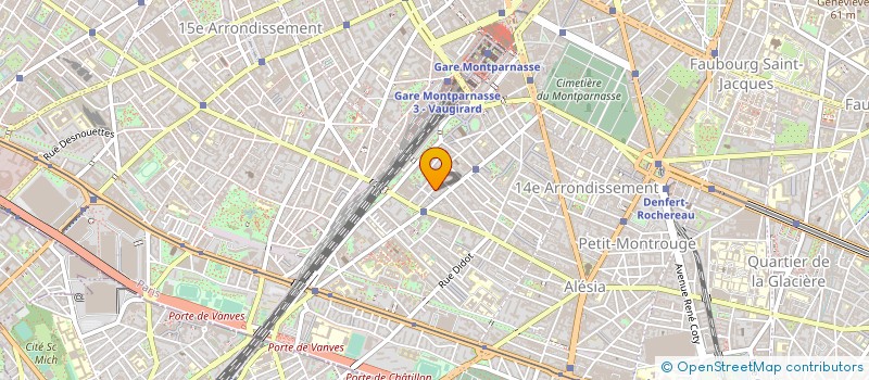 localisation de l'entreprise SARL ETS MARTIN  PARIS