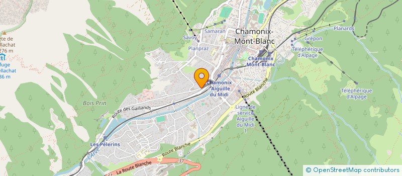 localisation de l'entreprise SARL ETS MICHEL DUCROZ AMEUBLEMENT à CHAMONIX-MONT-BLANC