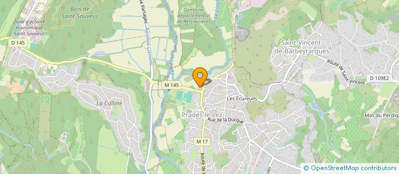 localisation de l'entreprise SARL ETS MOURET  PRADES-LE-LEZ