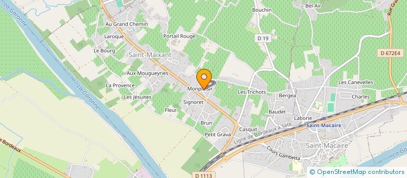 localisation de l'entreprise SARL ETS PILA à SAINT-MAIXANT