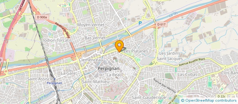localisation de l'entreprise SARL ETS RIGAUD à PERPIGNAN